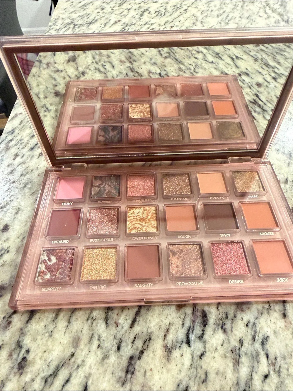Naughty eyeshadow palette